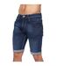 Short Tonwin Homme Bleu Foncé Délavé Crosshatch-4