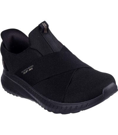 Womens/ladies bobs squad chaos your moment shoes black Skechers