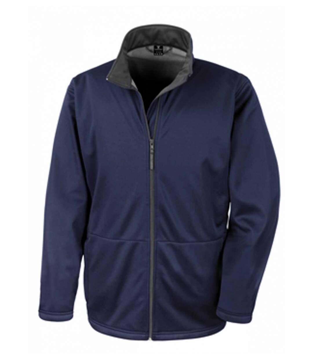 Veste softshell HOMME doublée micropolaire R209M - bleu marine