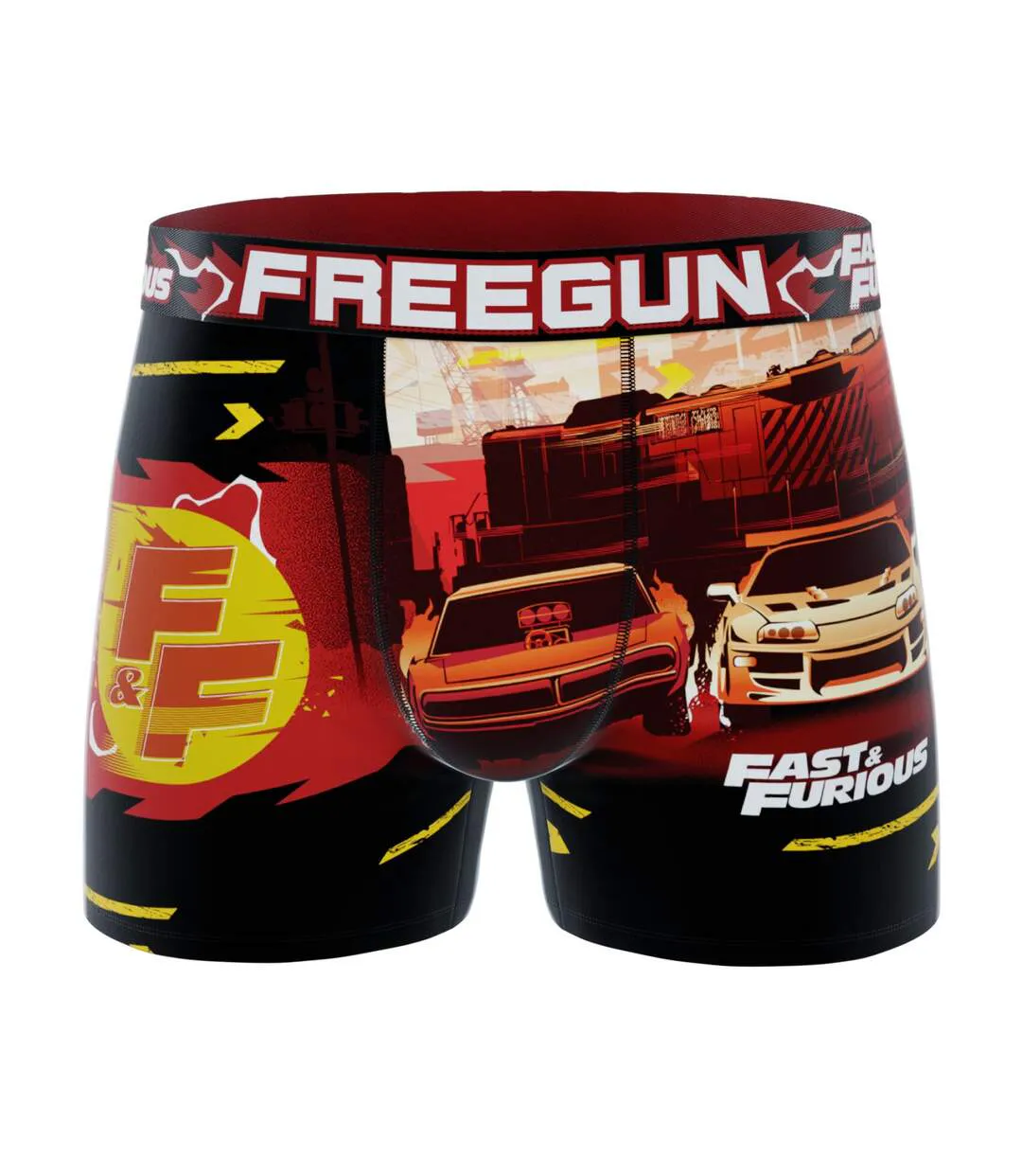 Lot de 3 boxers homme Fast & Furious Freegun-4
