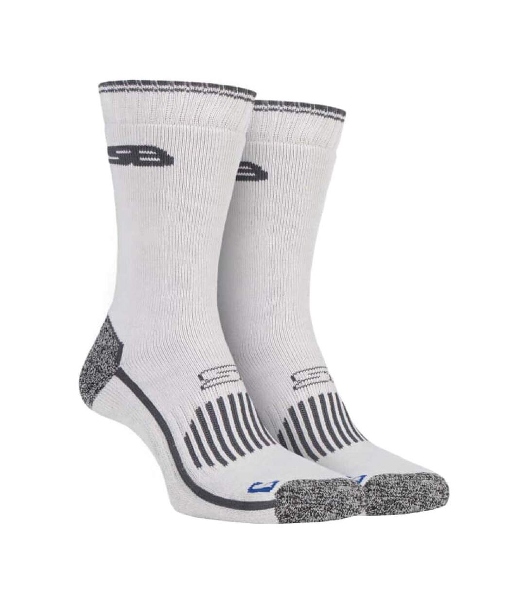 2 Pr Chaussettes Randonnée Homme Renforcée Coton-1