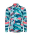 Haut De Sport Échauffement Style Imprimé Graphique Premier Homme Bleu Rose Umbro-1