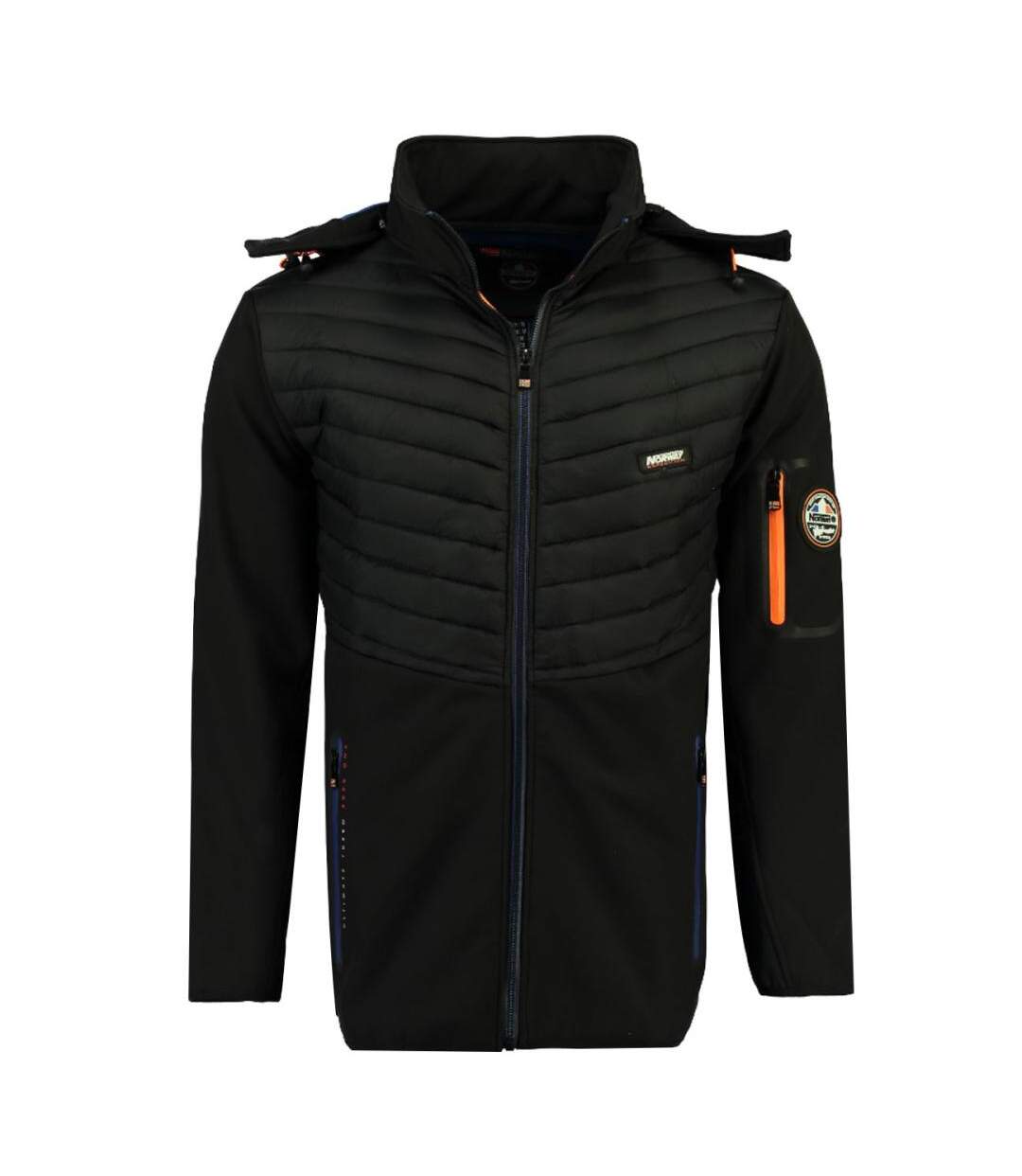 Veste softshell noire homme Geographical Norway Tylonshell - S-1