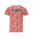 T-Shirt Orange Homme American People Tips - 3XL