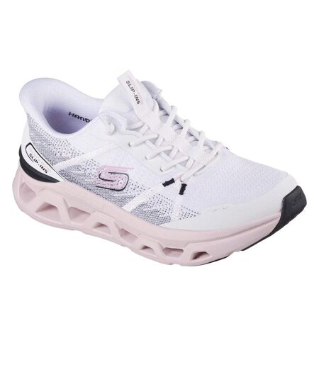 Baskets Engineered Femme Blanc Rose Skechers