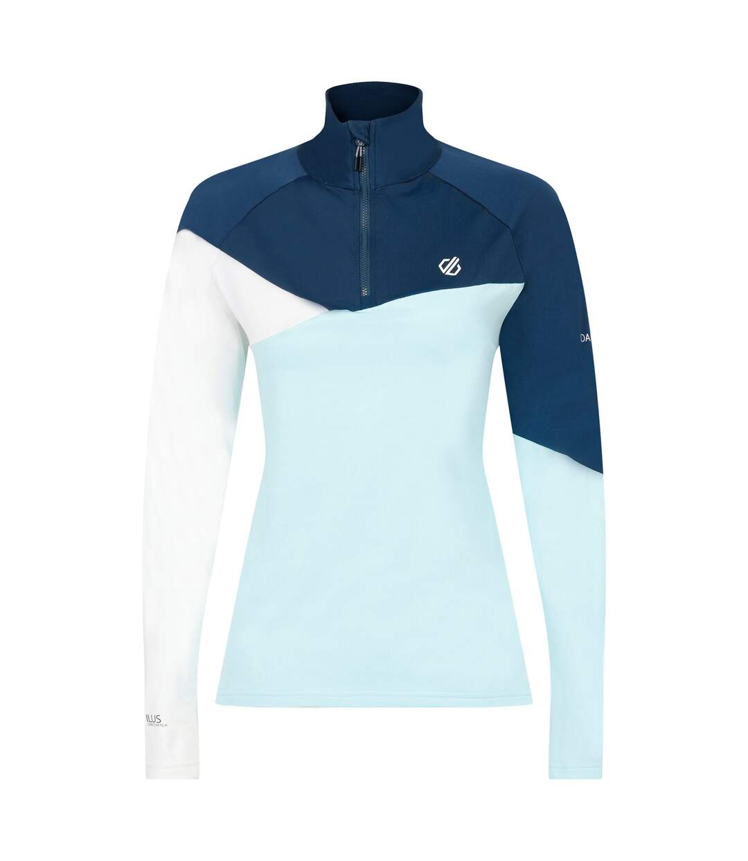 Haut de sport ice femme denim sombre / turquoise pâle Dare 2B-1