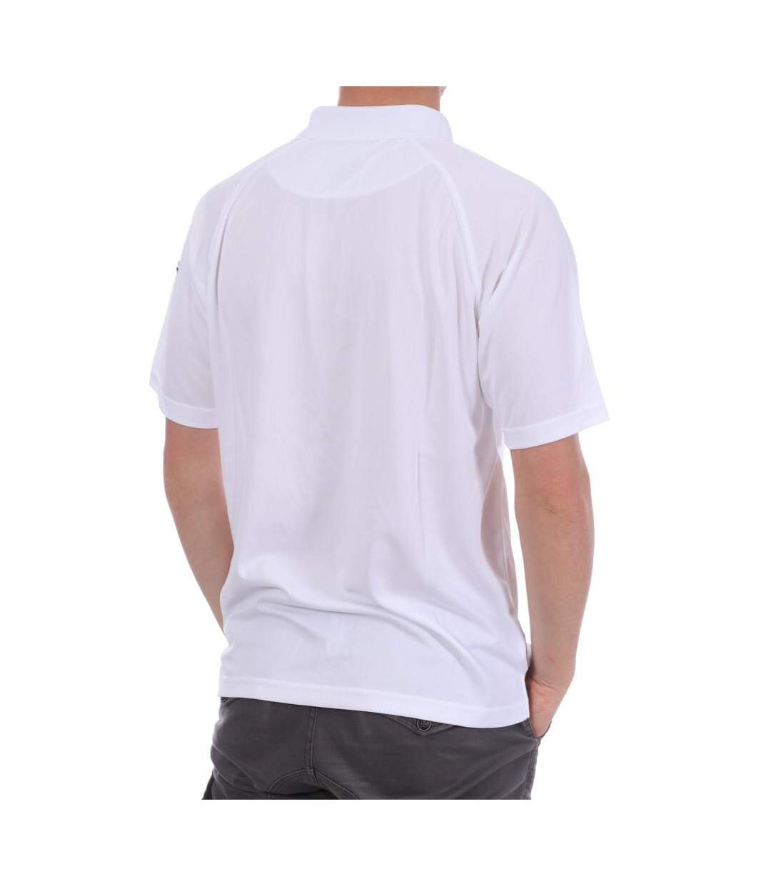 Polo Blanc Homme Hungaria Training Premium - L-2