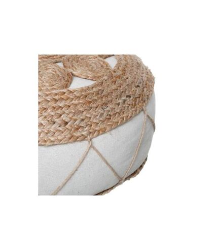 Coussin de Sol en Jute Idylle Folk 43cm Naturel