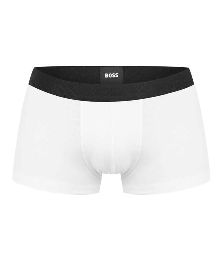 Lot De 3  Boxers Motif/style Monogramme Homme Noir Blanc Gris Boss