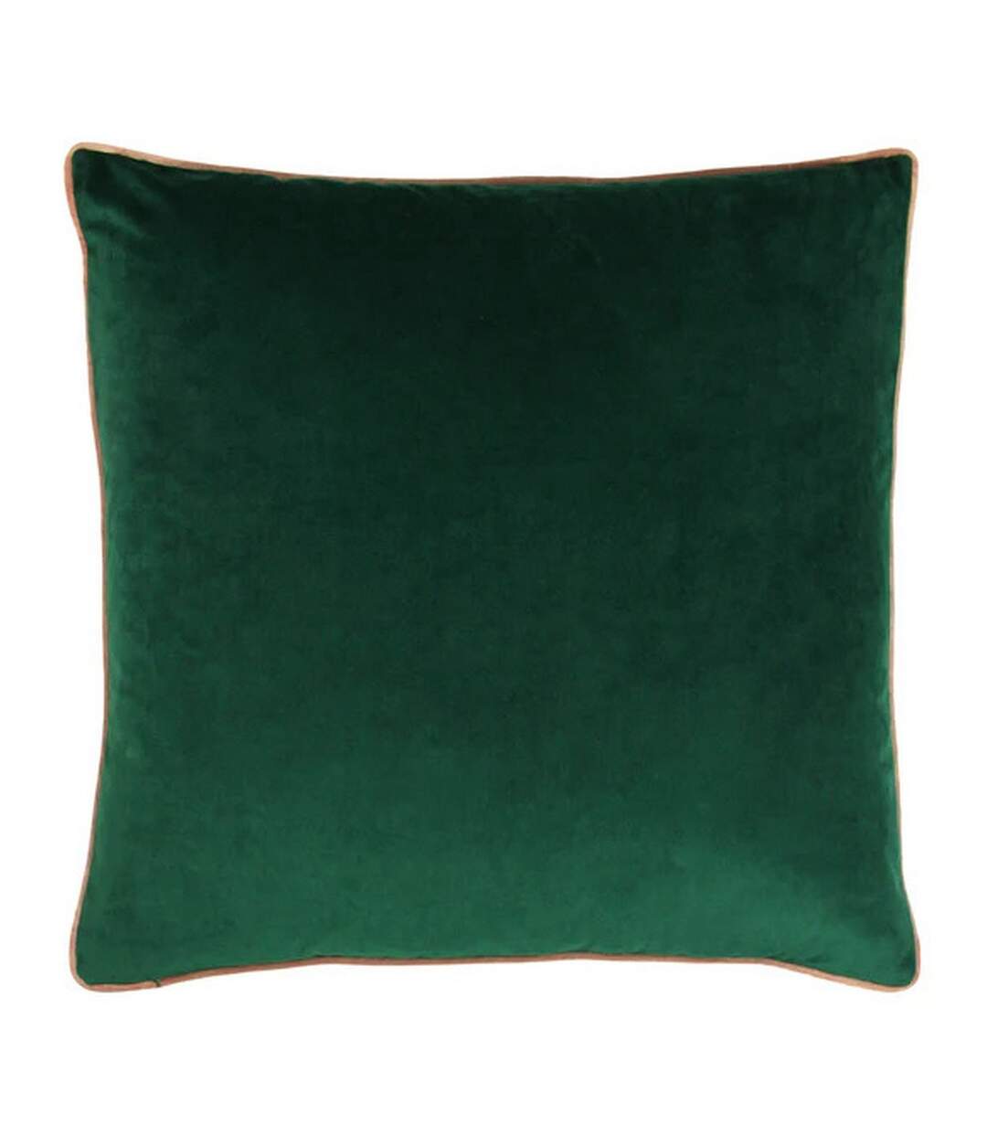 Meridian cushion cover 55x55cm emerald green/blush Paoletti