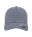 Casquette Trucker Motif/style Maille Gris Blanc Flexfit-3