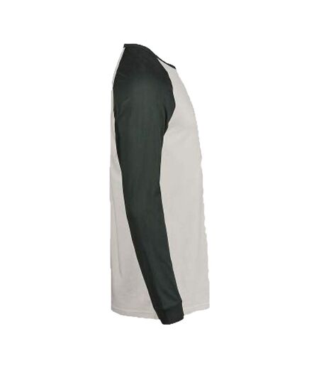T-shirt Manches Longues Motif/style Balle De Baseball Unlabeled Homme Ciment Vert Foncé Tee Jays