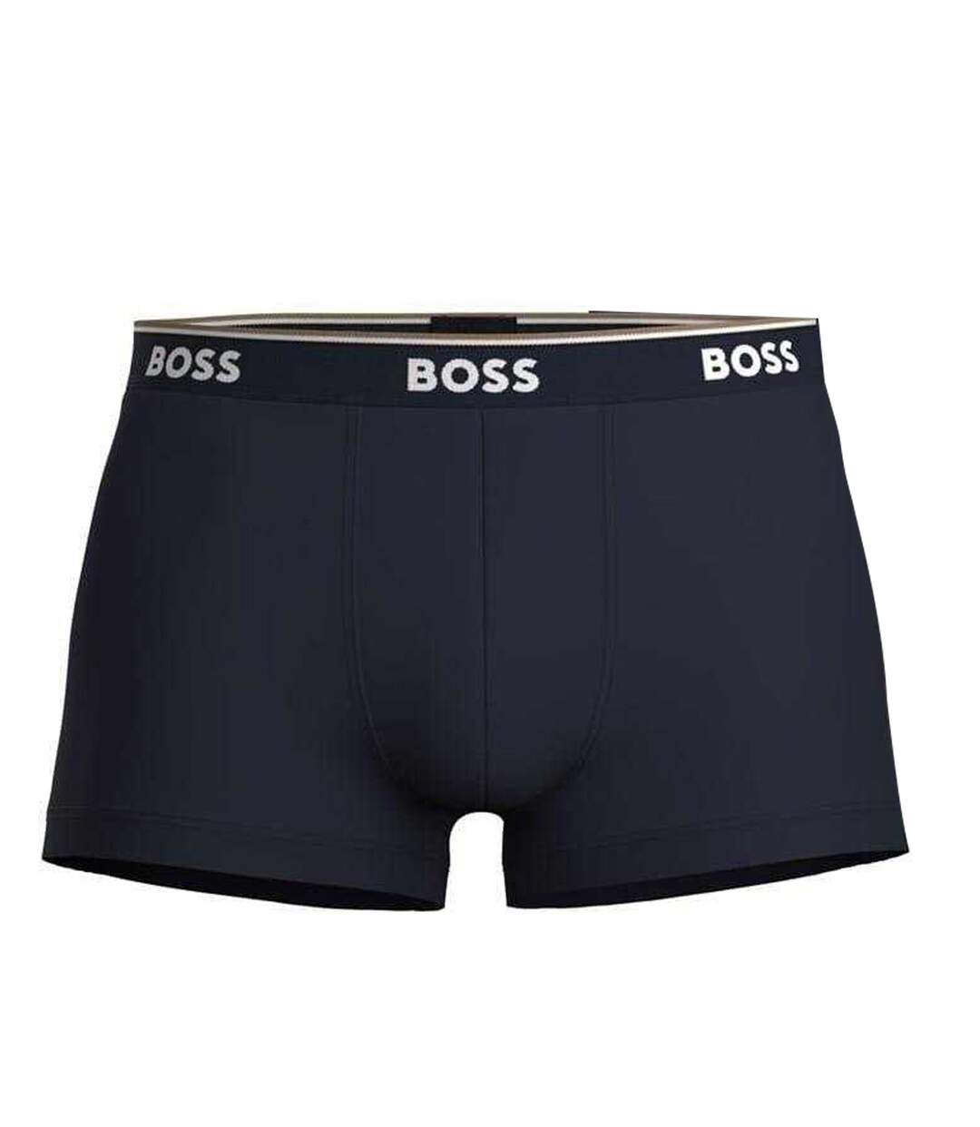 Lot De 3  Boxers Motif/style Logo Bodywear Homme Bleu Boss-2