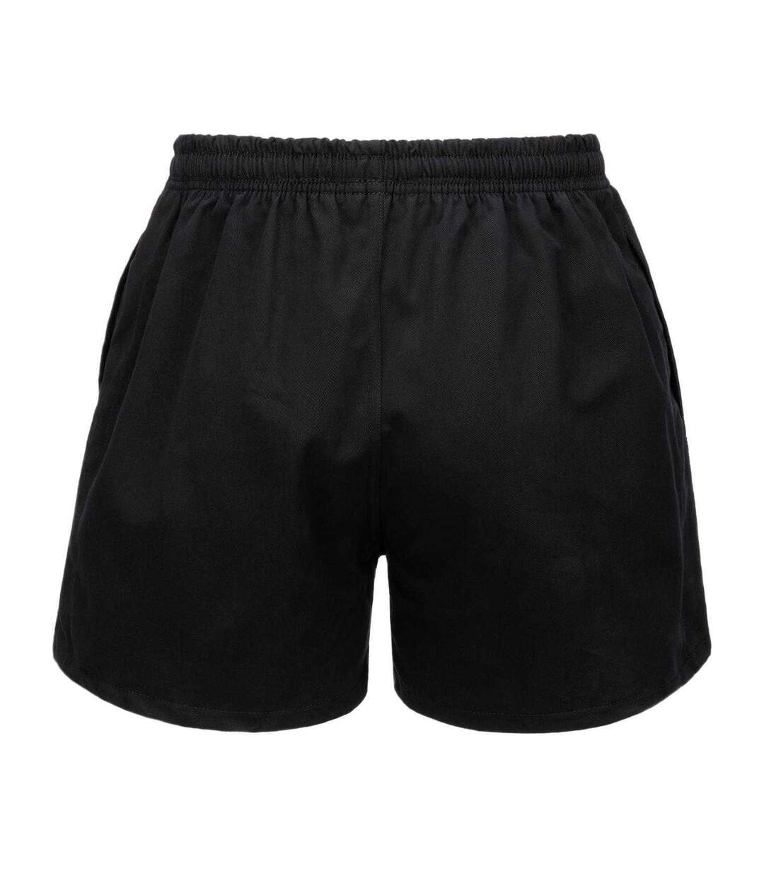 Short De Rugby Adulte Noir KooGa-2