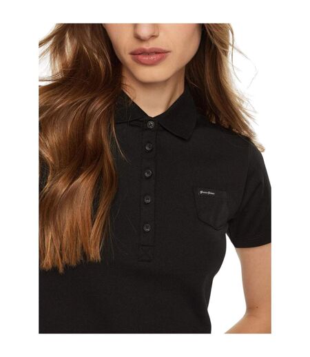Polo Femme Noir Vif Guess