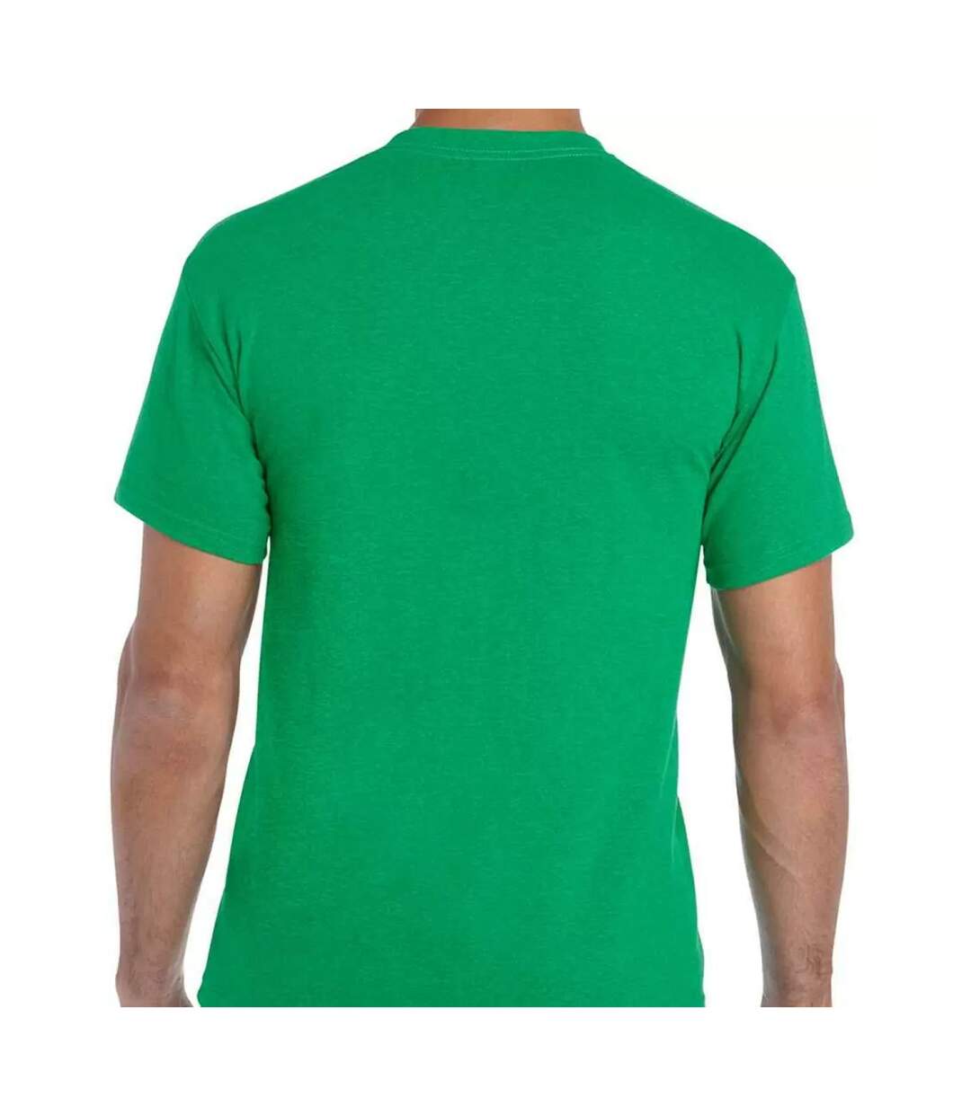 T-shirt Motif/style Chiné Adulte Vert Vif Chiné Gildan-2