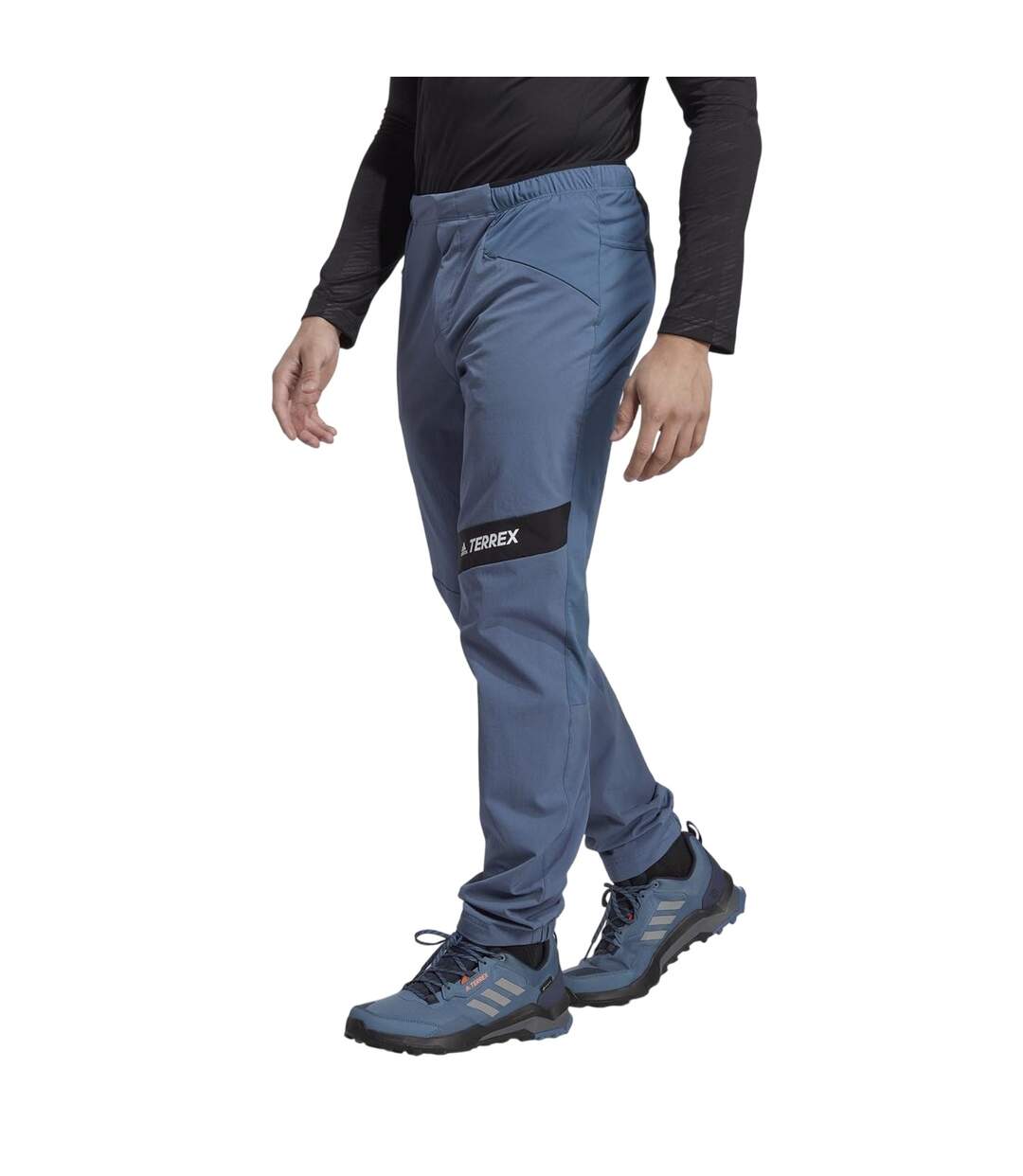 Pantalon De Survêtement Randonnée Terrex Femme Bleu Adidas-3