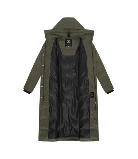 Doudoune kaki femme ragwear dark