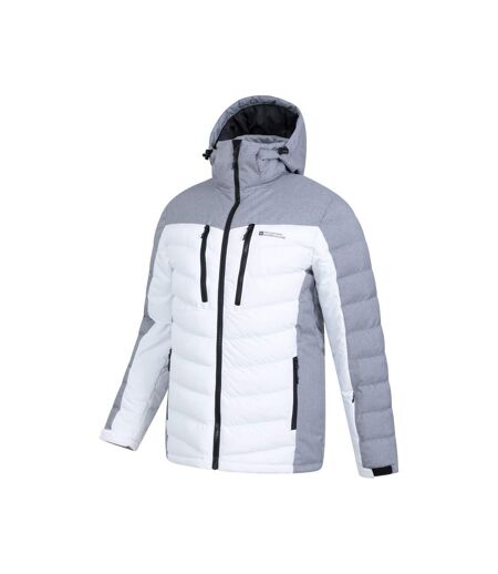 Blouson de ski vulcan homme blanc Mountain Warehouse