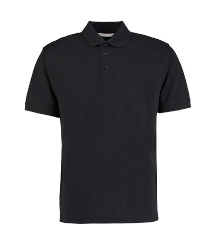 Polo klassic homme noir Kustom Kit