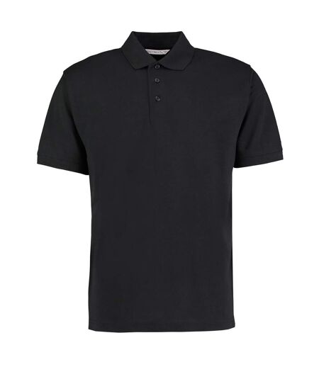 Mens klassic superwash 60°c classic polo shirt black Kustom Kit