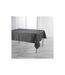 Nappe Imprimé Jacquard Ophélie 140x250cm Anthracite-1