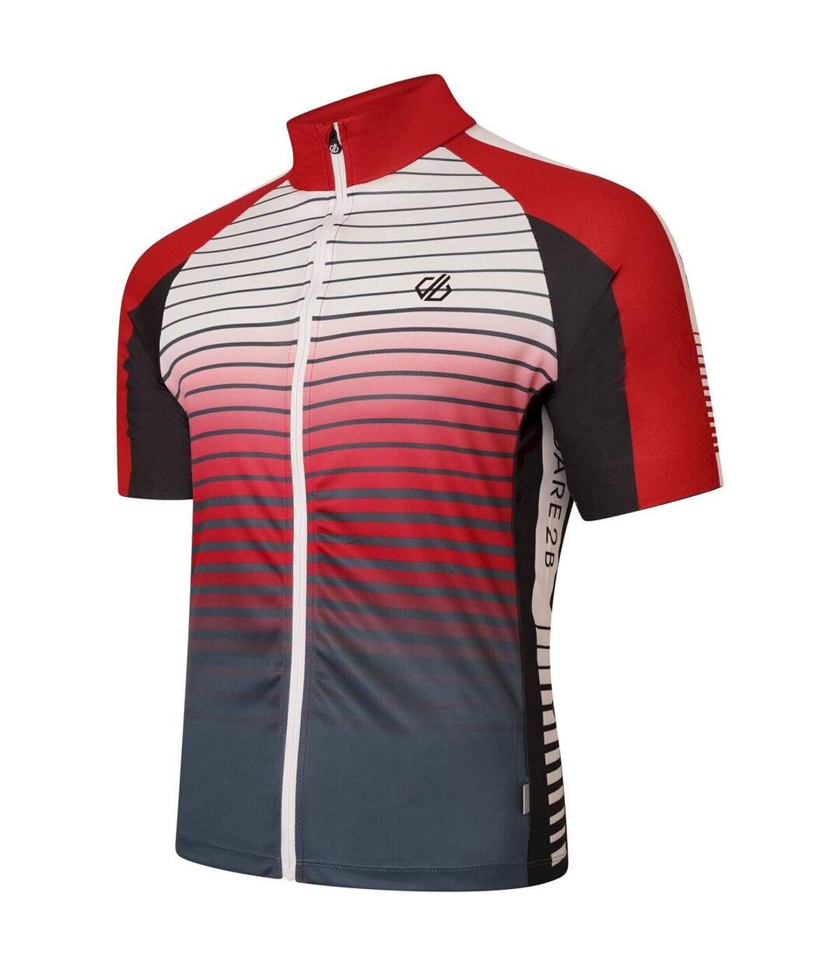 Dare 2B Mens Virtuous Underlined AEP Short-Sleeved Cycling Jersey (Danger Red) - UTRG7514