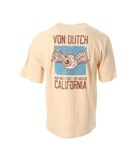 T-shirt beige homme von dutch tee slub vd relax - l