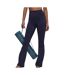 Jogging marine femme adidas studio flared-1