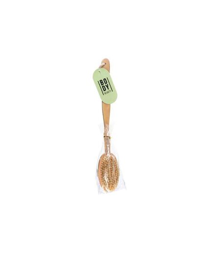 Brosse à Dos en Bois Détachable 43cm Naturel