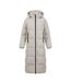Doudoune Motif/style Matelassé Femme Beige Respect-2