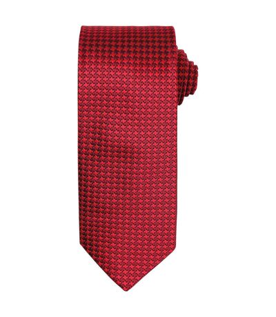 Premier Puppytooth Tie (Red) (One Size)