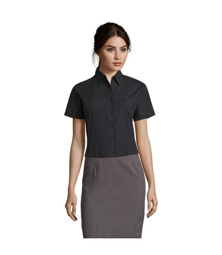 Chemisier Escape Femme Noir SOLS