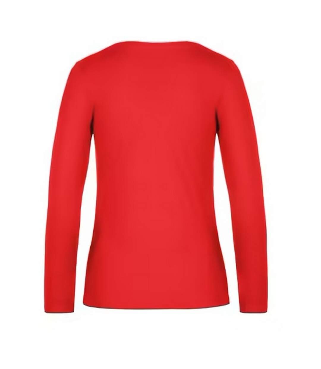 T-shirt Manches Longues #e190 Femme Rouge B&C-2
