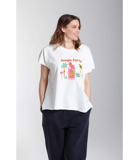 Sweat Molleton Sans Manches Femme Teehiti   Avec Col Rond | Gerard Pasquier