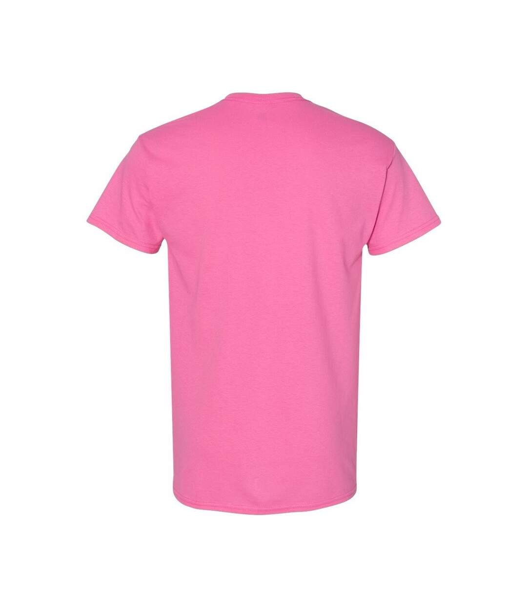 T-shirt Manches Courtes Homme Violet Fuchsia Gildan-2