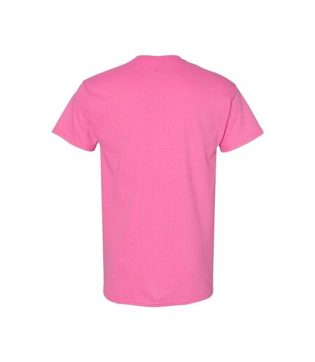 T-shirt Manches Courtes Homme Violet Fuchsia Gildan