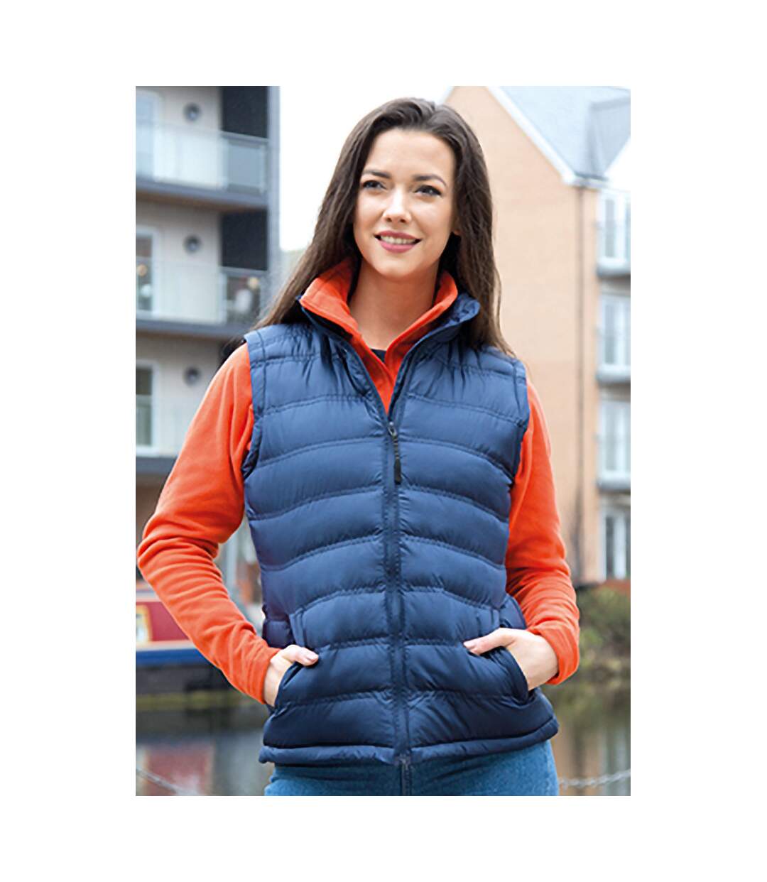 Ice bird gilet coupe-vent hydrofuge femme bleu roi Result