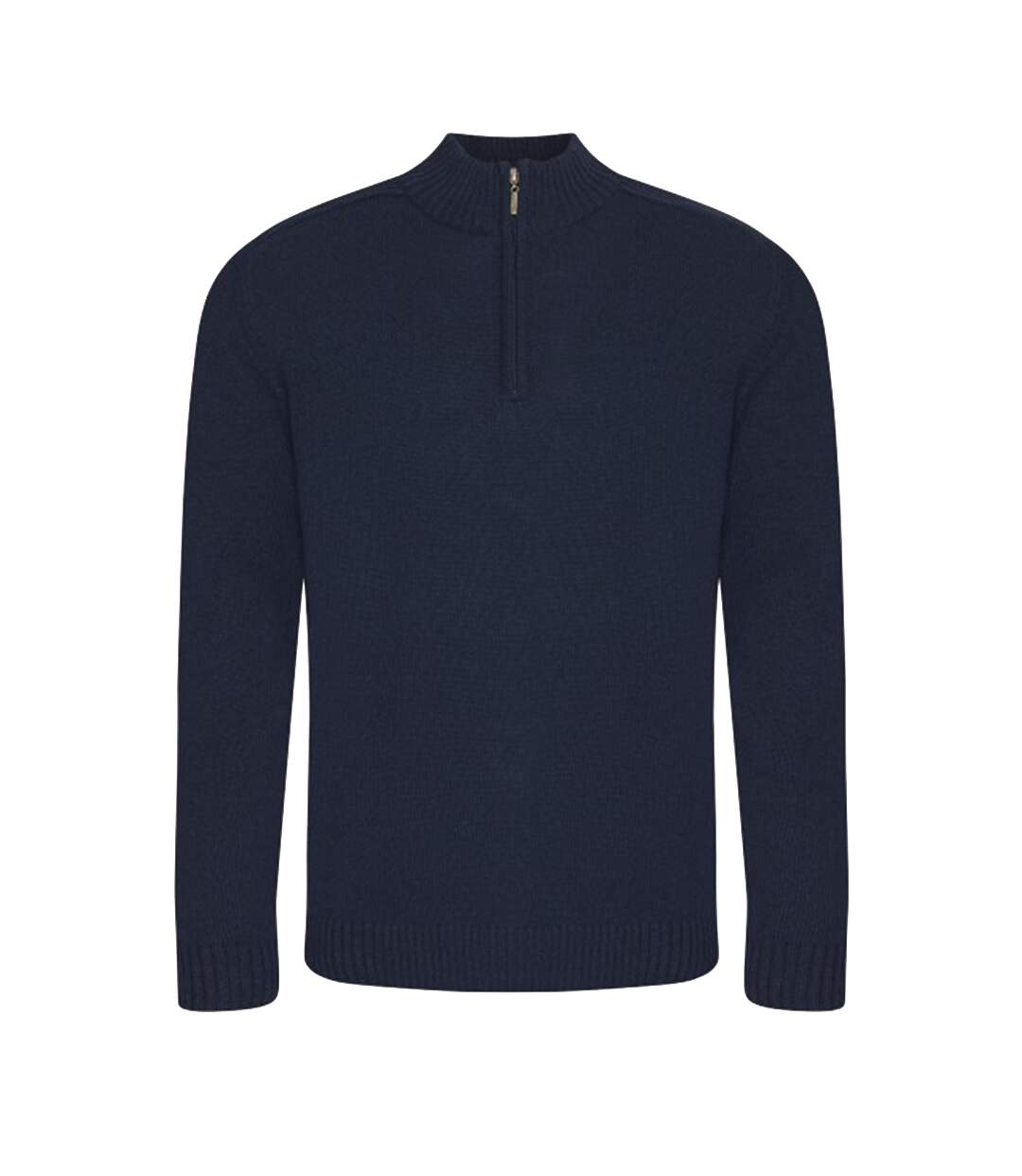 Ecologie Mens Wakhan Zip Neck Sweater (Navy) - UTPC3065