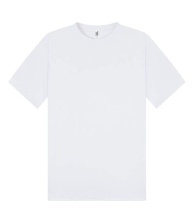 Unisex adult combed ringspun cotton oversized t-shirt white Casual Classics