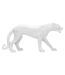 Statuette Déco en Résine Panthère 70cm Blanc-2