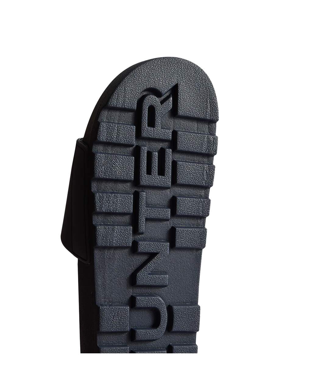 Womens/ladies core embossed sliders navy Hunter-3