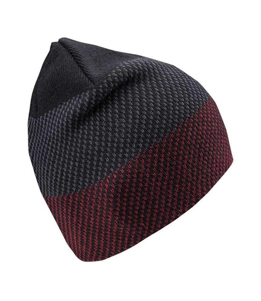 Bonnet Rolo Adulte Noir Rouge Hi-Tec-2