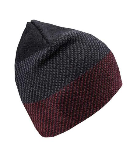 Bonnet Rolo Adulte Noir Rouge Hi-Tec