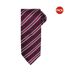 Premier Mens Waffle Stripe Formal Business Tie (Pack of 2) (Burgundy/ Aubergine) (One Size) - UTRW6950-1