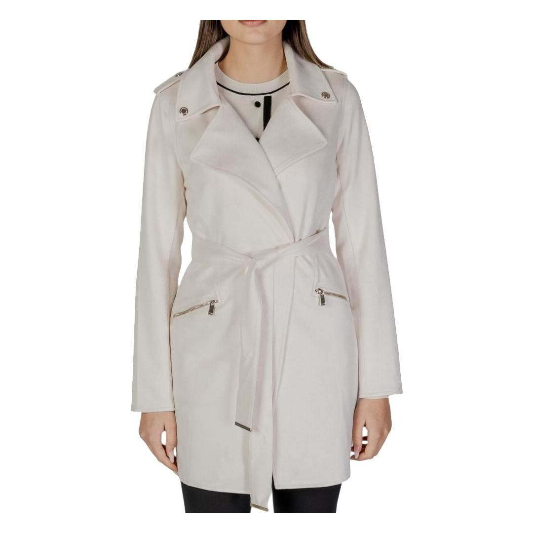 Manteau Long Ecru Femme Morgan GARIA - 34-1