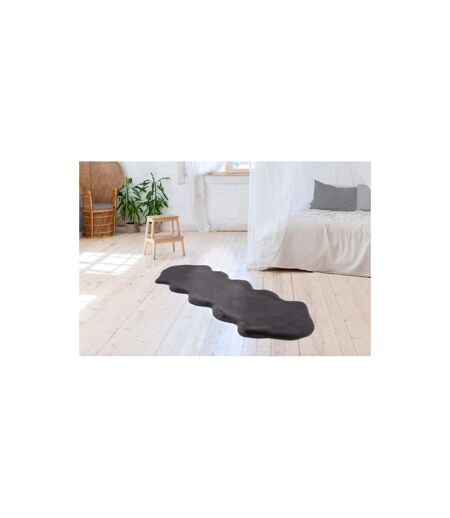 Tapis Déco Sheep 60x180cm Anthracite