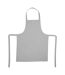 Tablier de Cuisine Coton 80cm Gris Clair-1