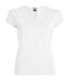 T-shirt Belice Femme Blanc Roly-1