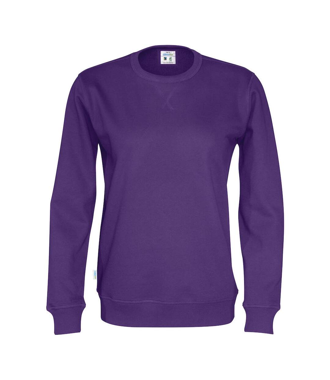 Sweat adulte violet Cottover-1